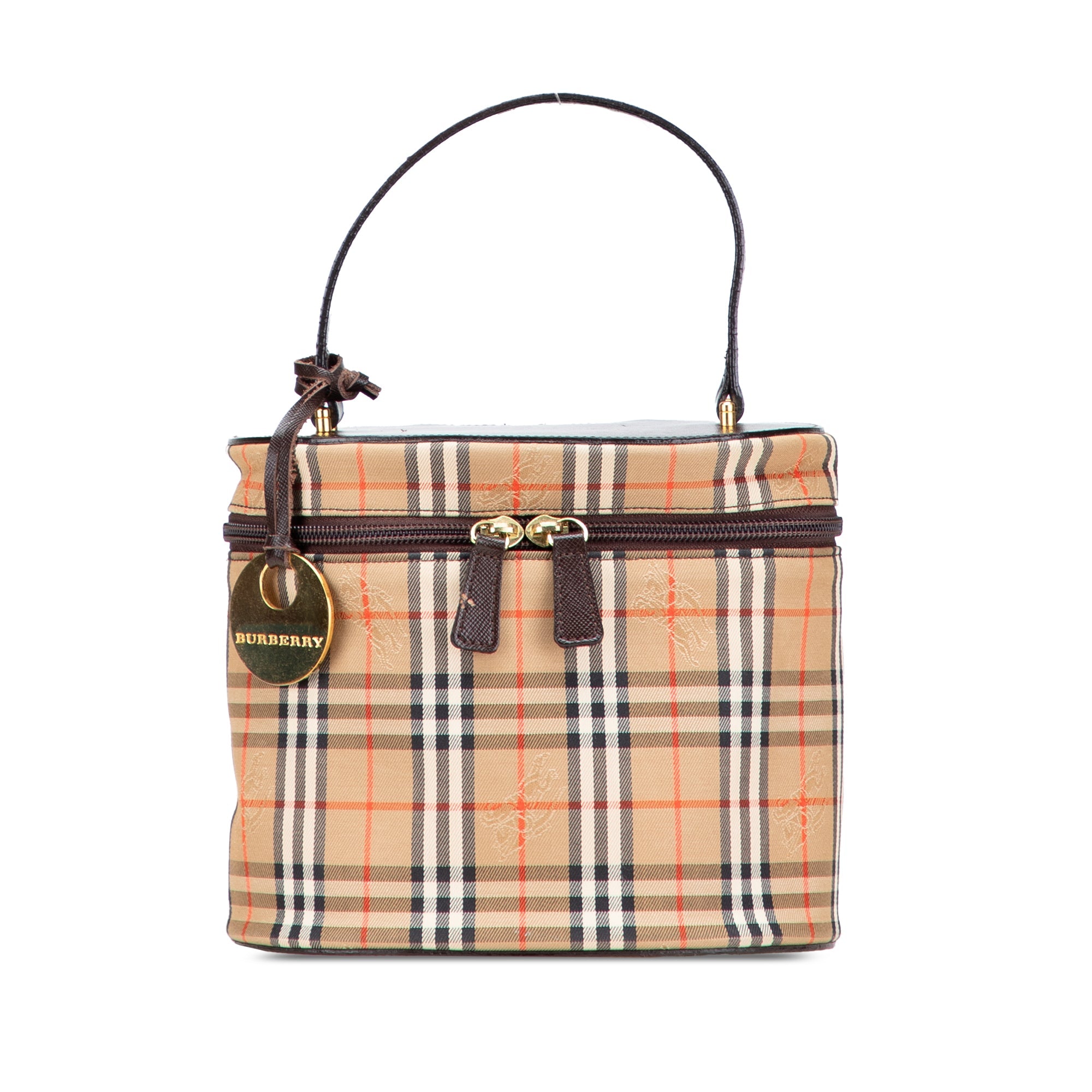 Burberry Haymarket Check Toile Vanity
