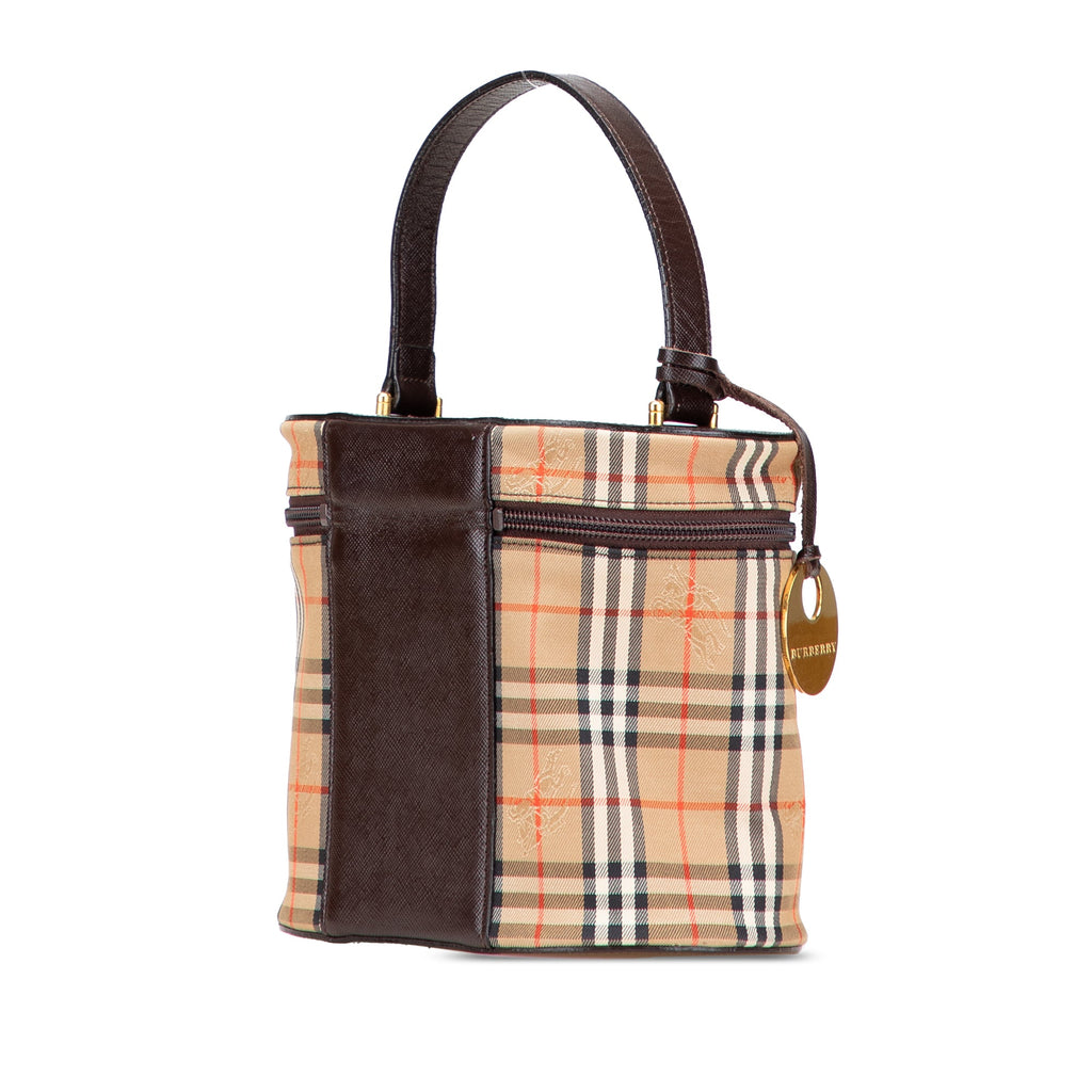 Burberry Haymarket Check Toile Vanity