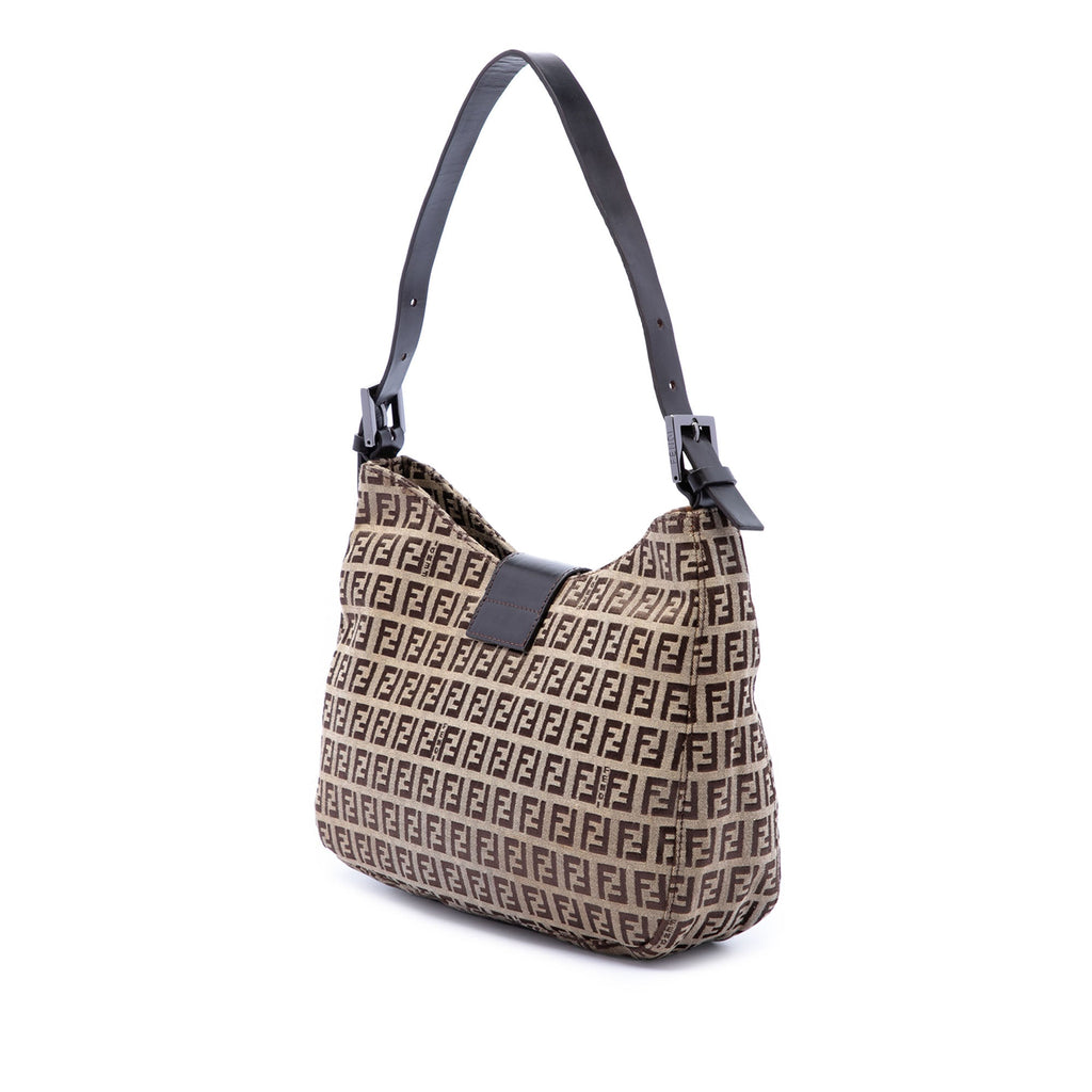 Fendi Zucchino Toile Sac bandoulière