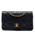 Chanel Small Classic Cuir d’agneau Double rabat