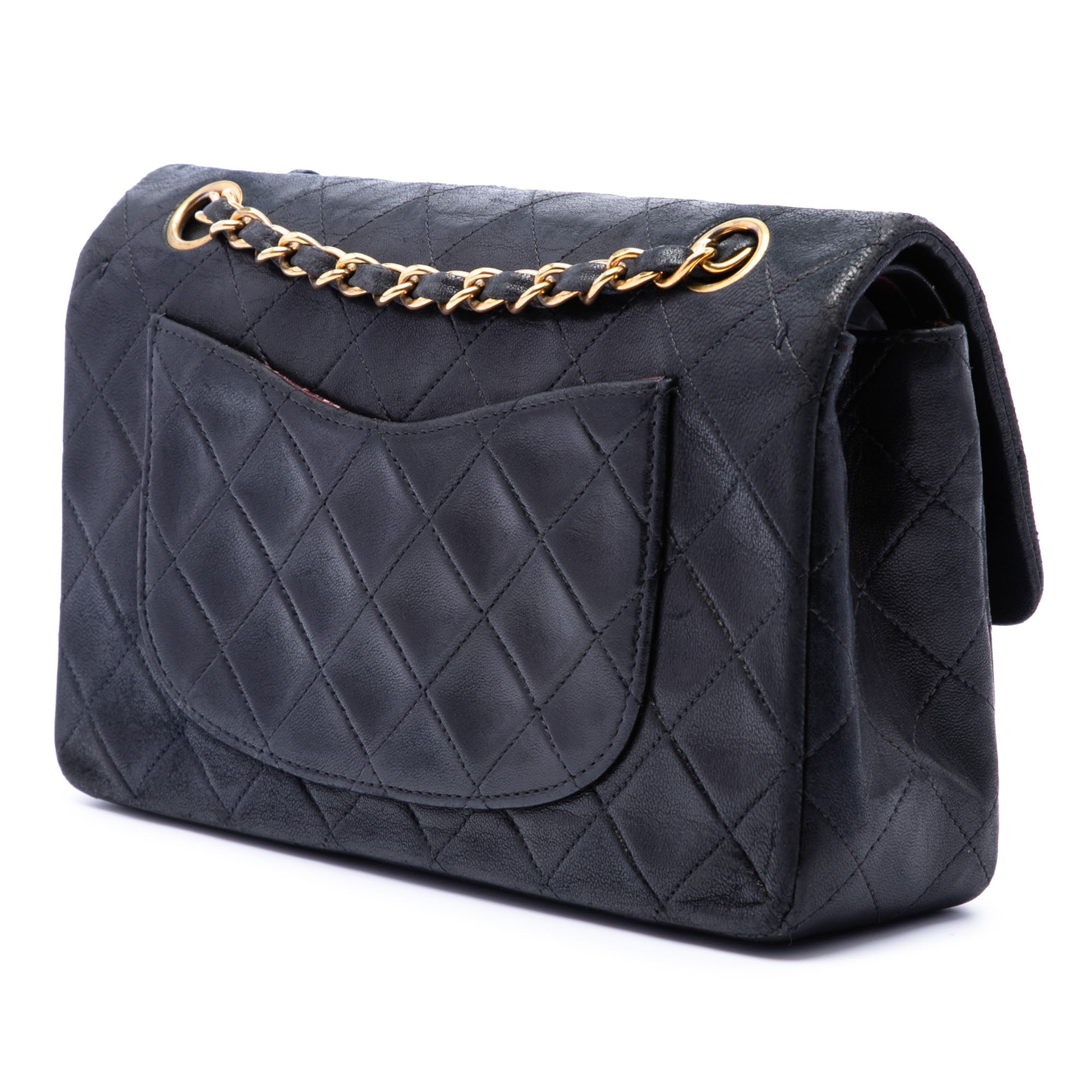Chanel Small Classic Cuir d’agneau Double rabat