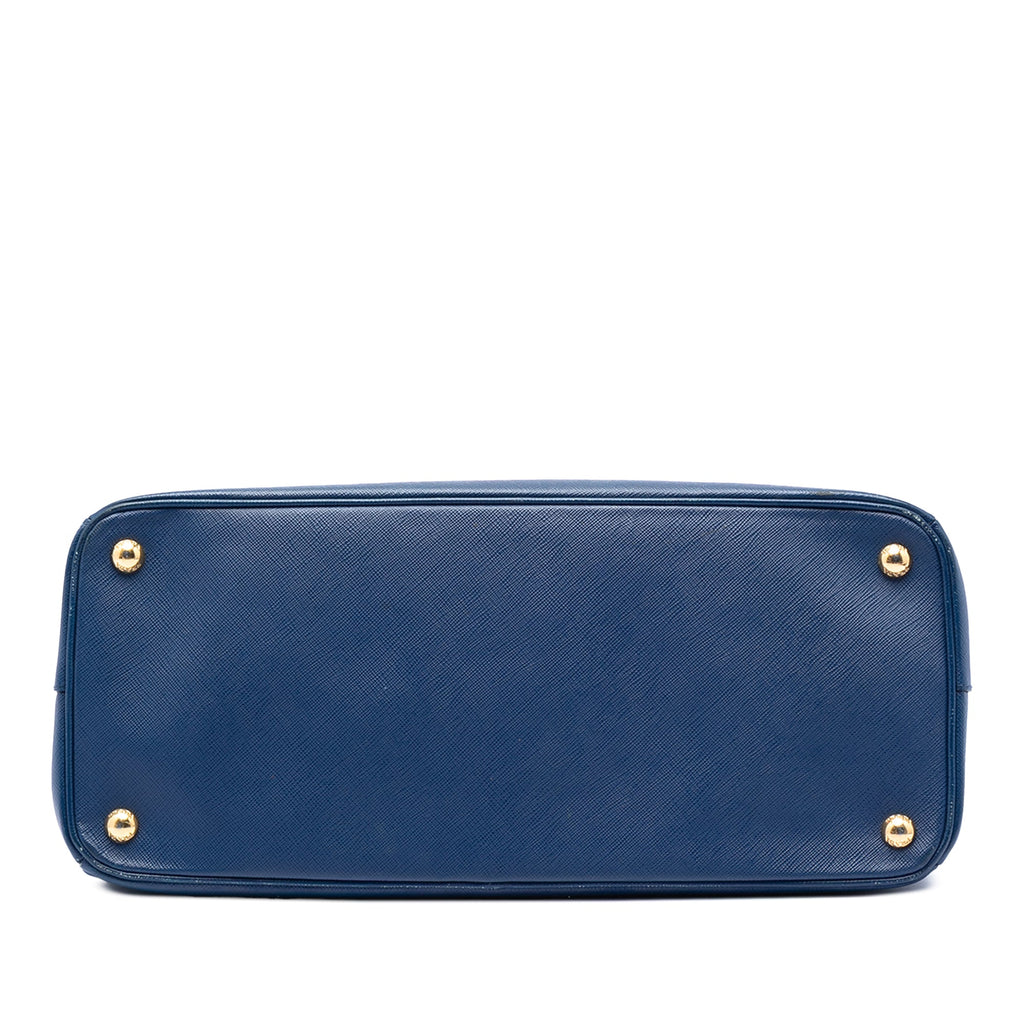 Prada Large Saffiano Lux Galleria Double Zip Cabas