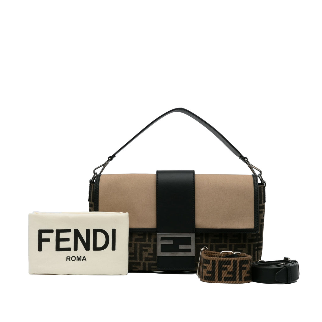 Fendi Large Zucca Toile Convertible Sac ceintureuette