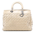 Dior Woven Cuir d’agneau Lady Dior Avenue Cabas