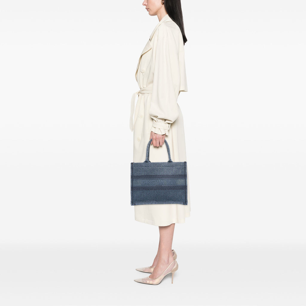 Dior Medium Oblique Jean Book Cabas