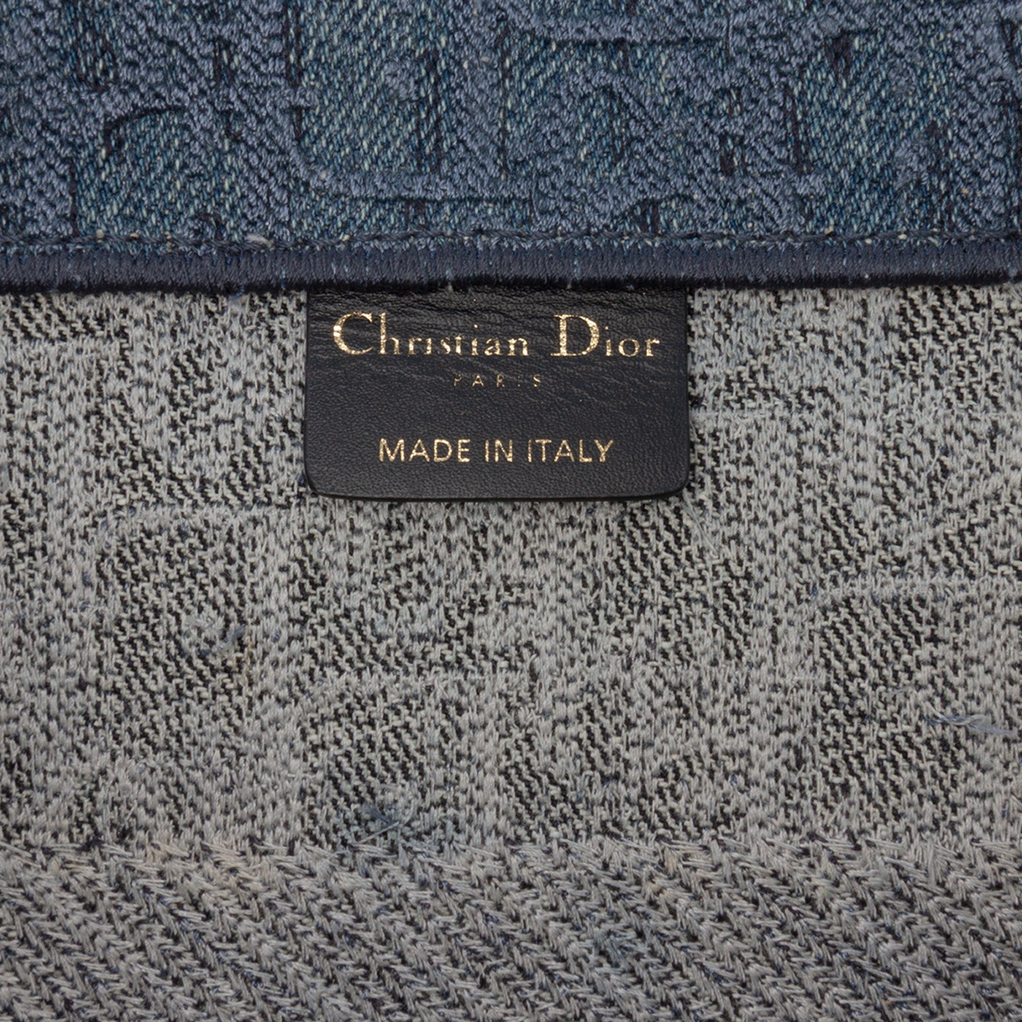 Dior Medium Oblique Jean Book Cabas