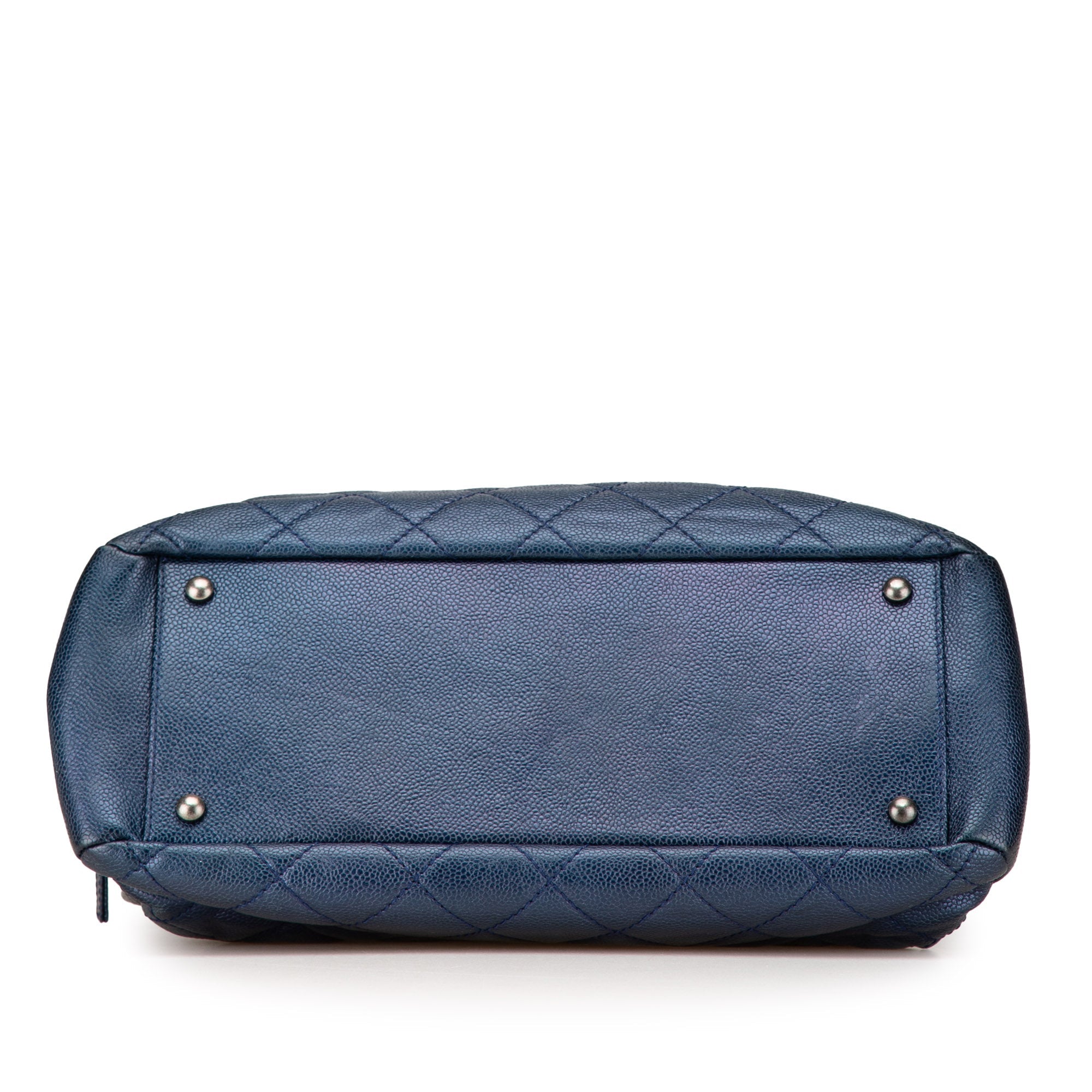 Chanel Matelassé Iridescent Caviar Chic Shopping Cabas