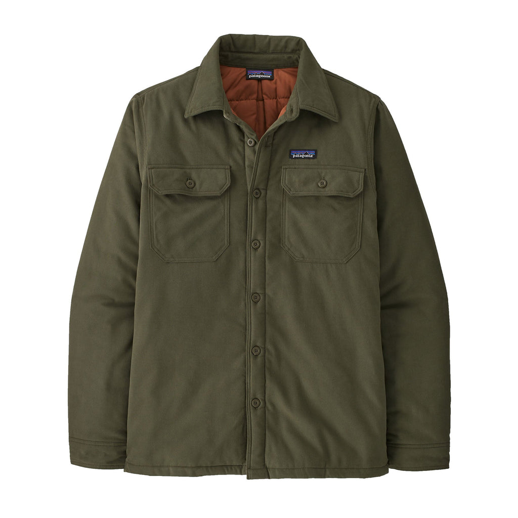 Patagonia M's Insulated Organic Cotton Midweight Fjord Flannel Shirt