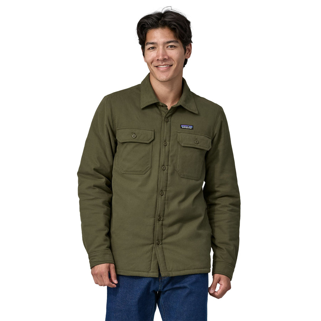 Patagonia M's Insulated Organic Cotton Midweight Fjord Flannel Shirt