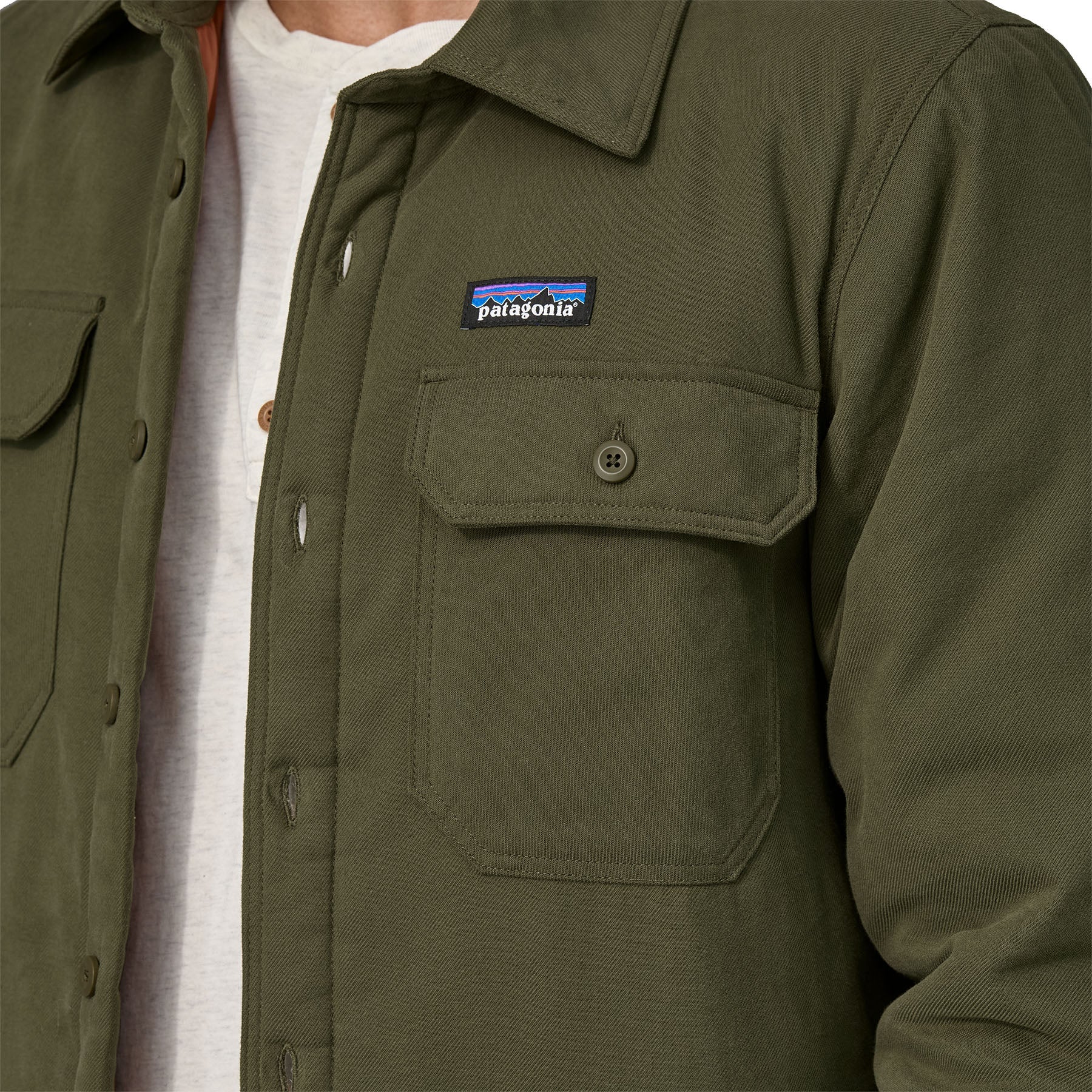 Patagonia M's Insulated Organic Cotton Midweight Fjord Flannel Shirt