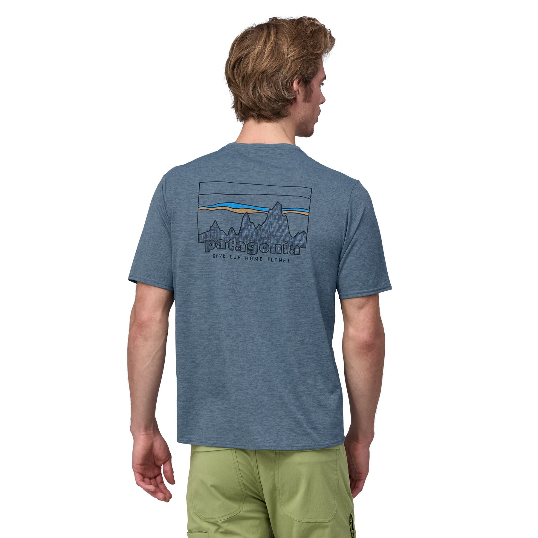 Patagonia M's S/S Capilene Cool Daily Graphic Shirt
