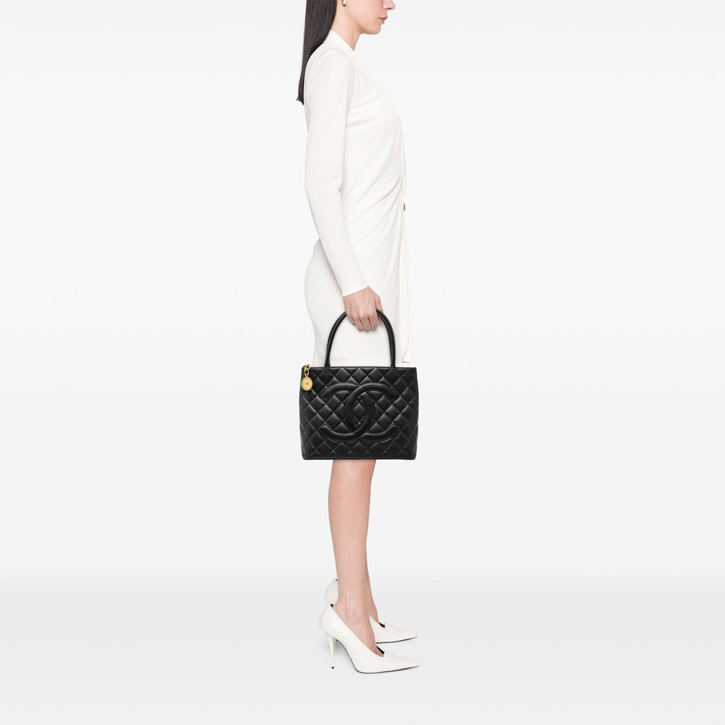 Chanel Caviar Medallion Cabas