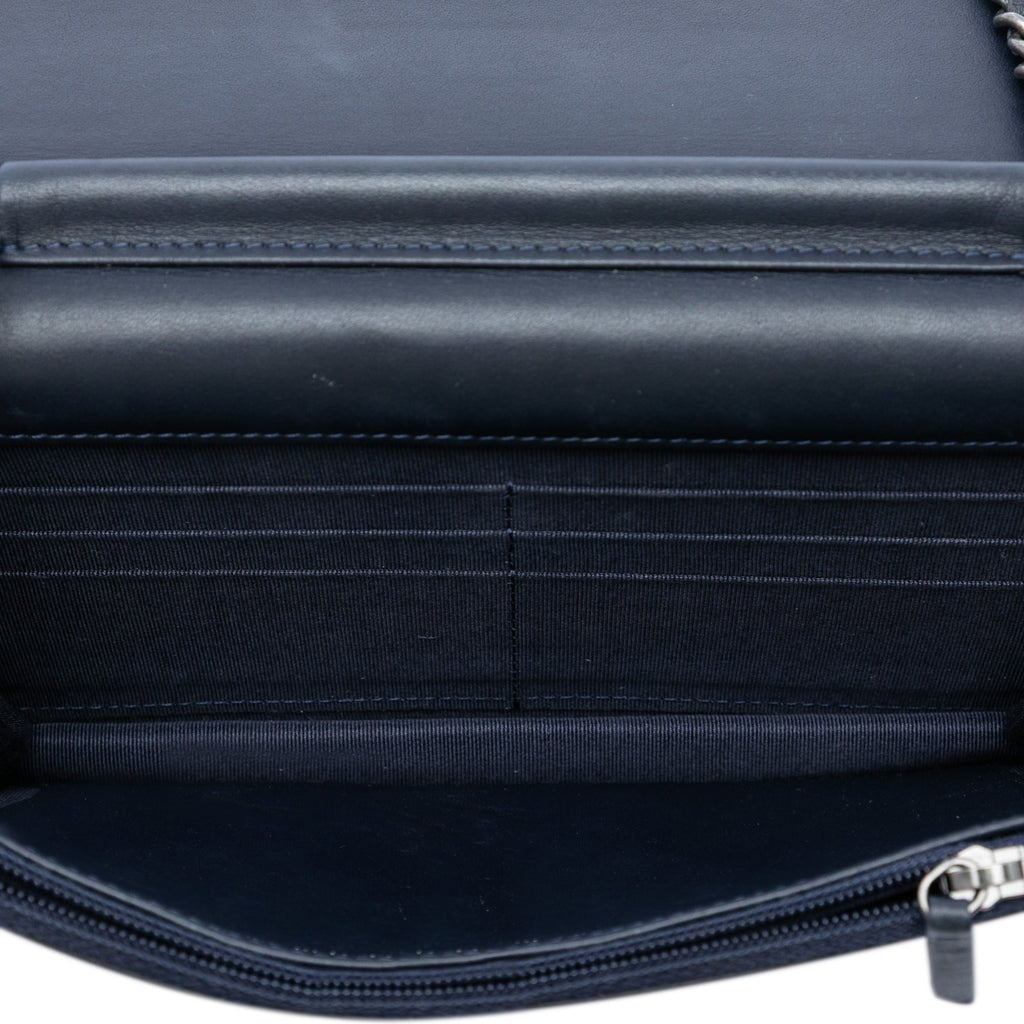 Chanel Printed Jean et Cuir de veau Gabrielle Wallet on Chain