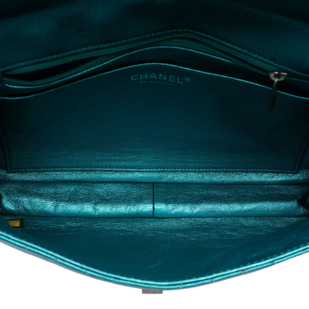 Chanel Matelassé Metallic Cuir de veau Reissue 2.55 à rabat 226