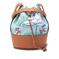 LOEWE Paulas Ibiza Small Toile Balloon Bucket Sac