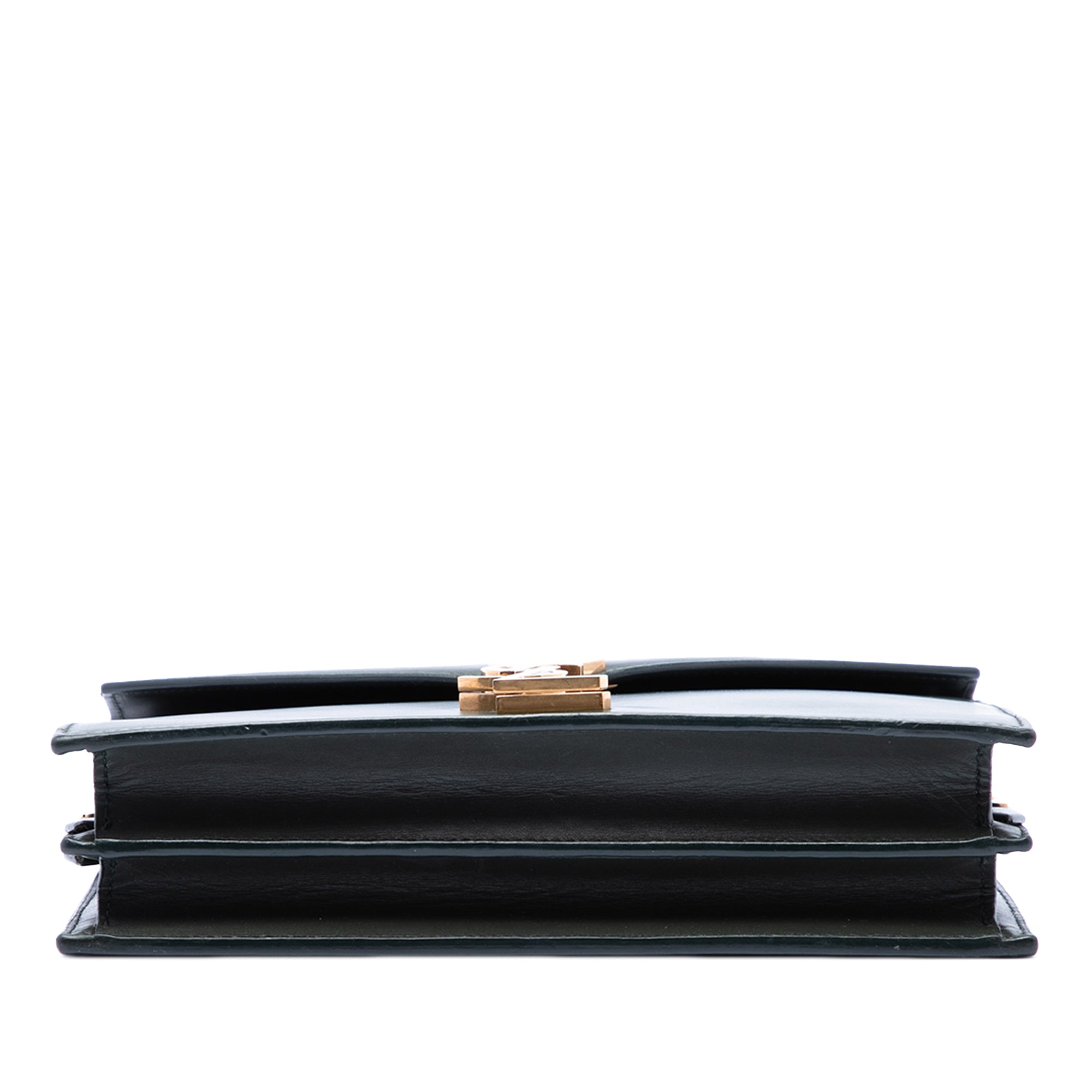 Saint Laurent Smooth Cuir de veau Monogram Cassandra Clasp Sac