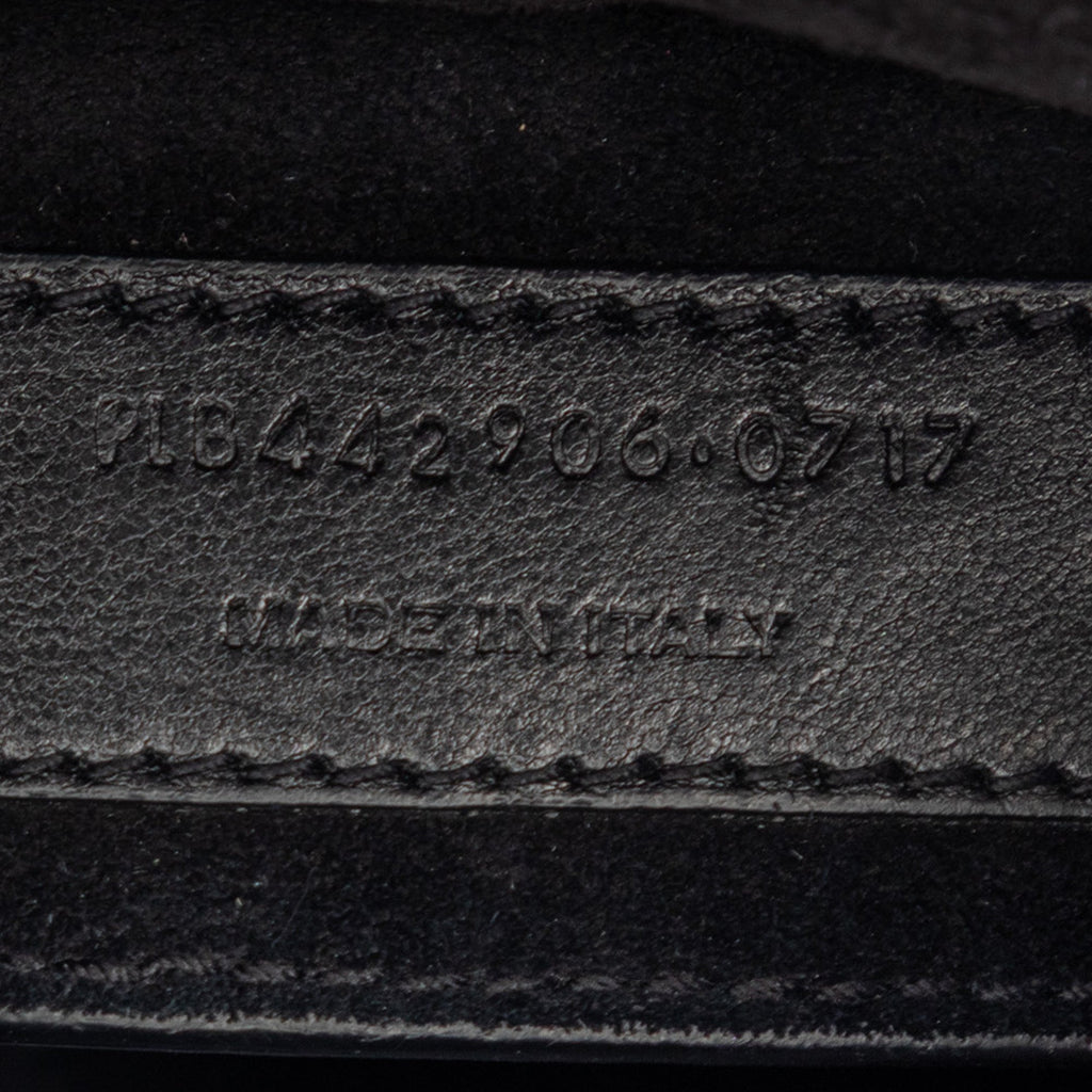 Saint Laurent Medium Croc embossé Cuir Monogram Sunset Sac porté croisé