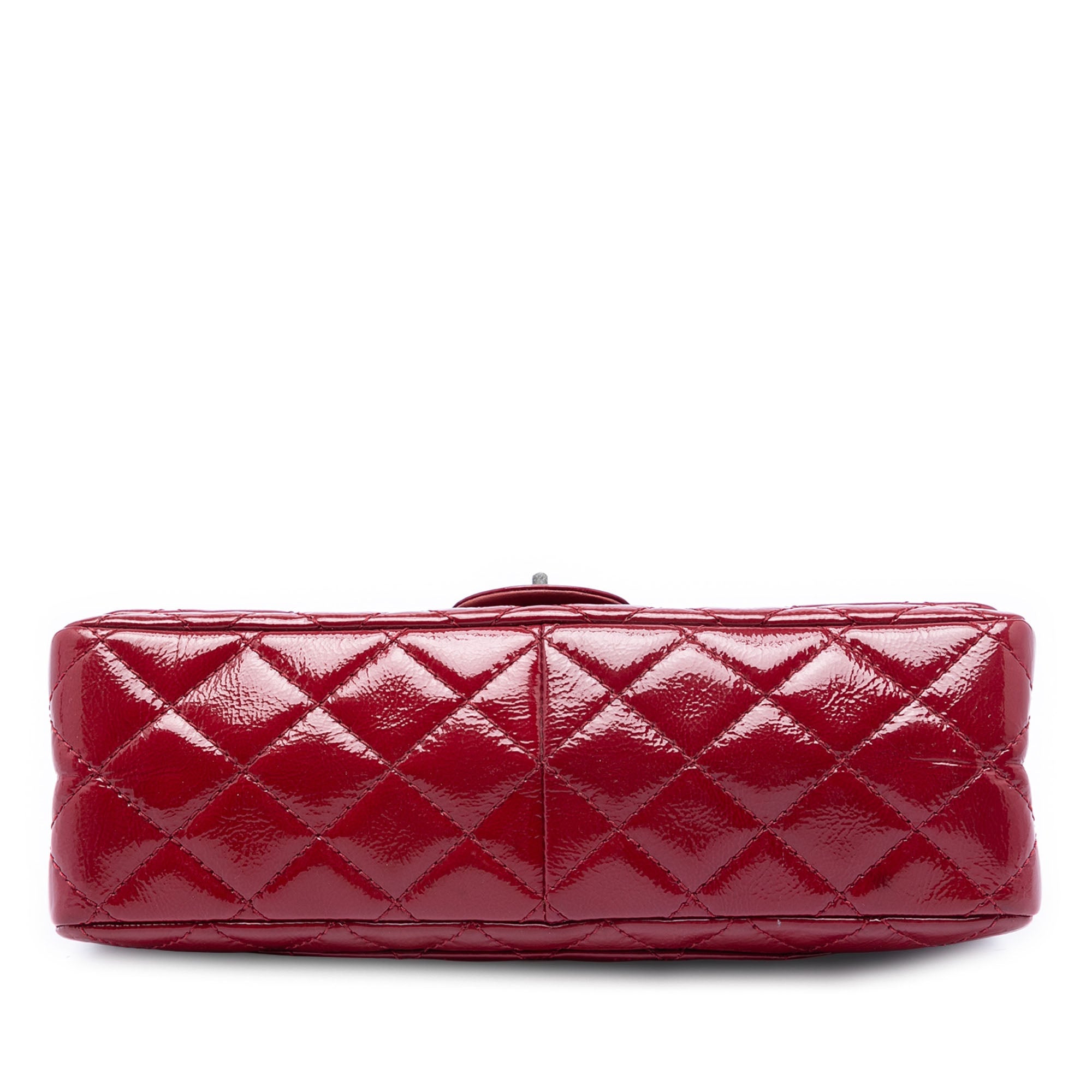 Chanel Matelassé froissé Cuir verni Reissue 2.55 Double rabat 226