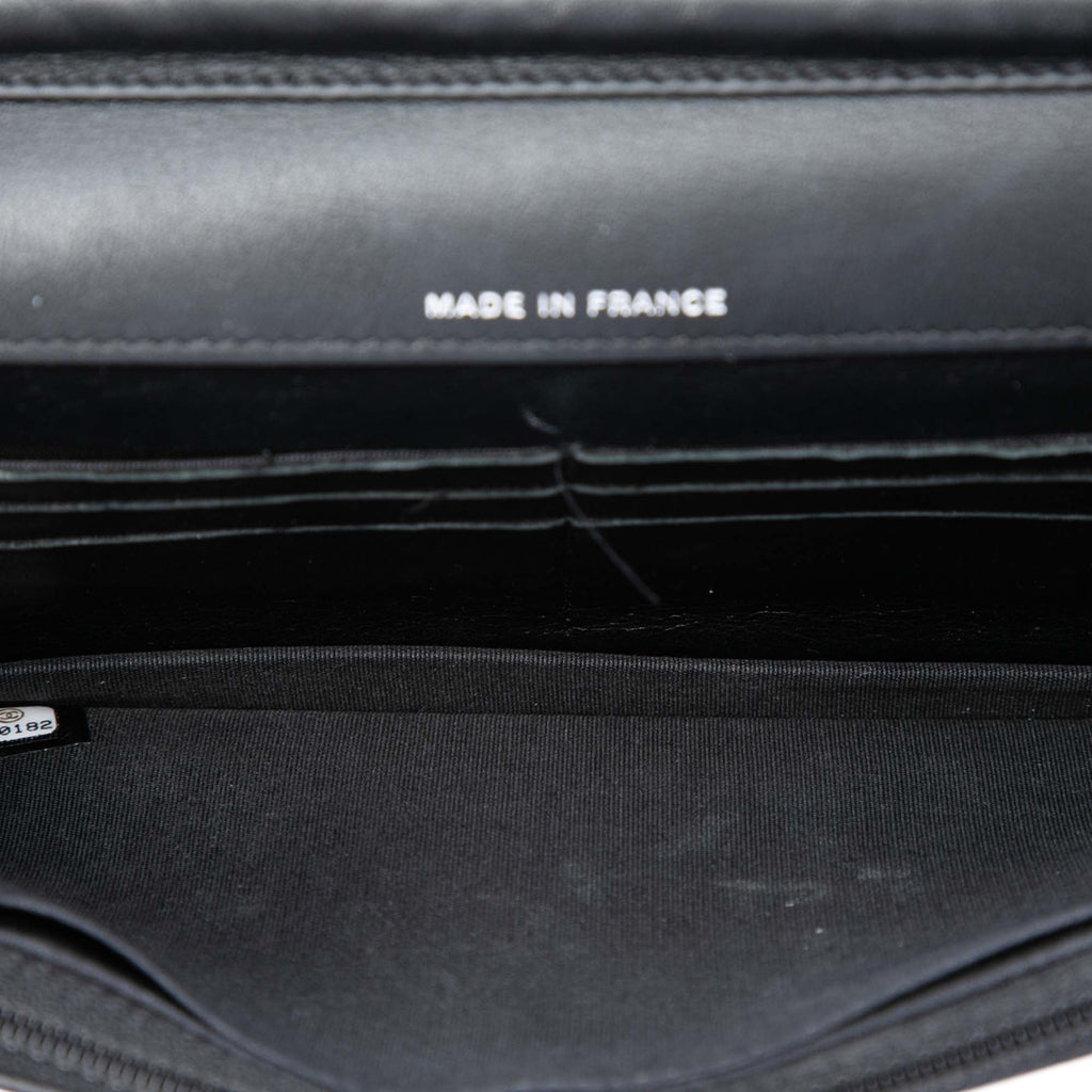 Chanel CC Cuir verni Strass Embellished Wallet on Chain