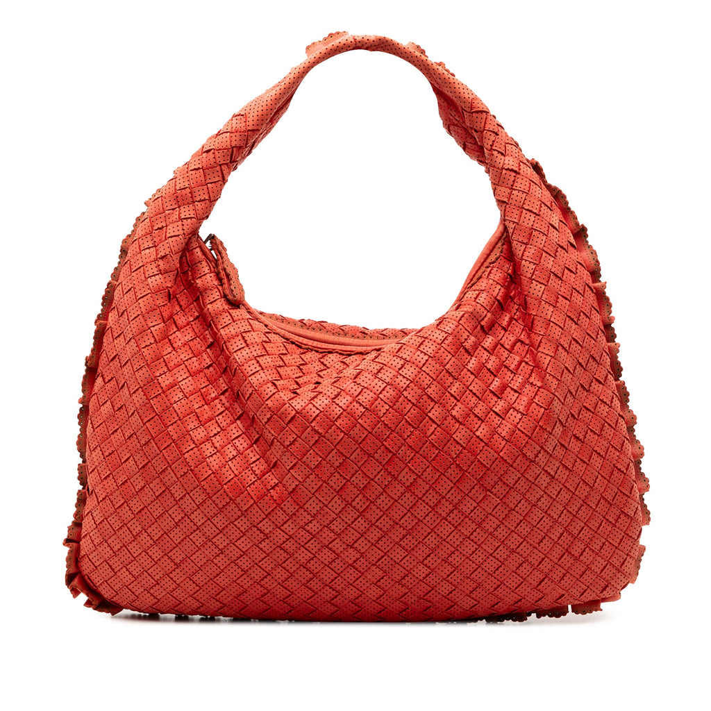 Bottega Veneta Small perforé Nappa Intrecciato Veneta Hobo