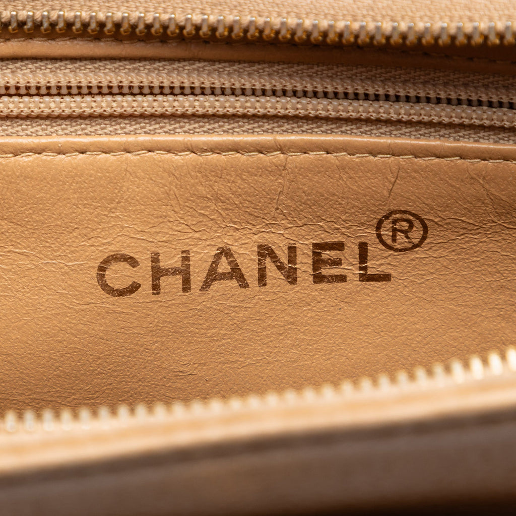 Chanel CC Caviar Turn Lock Cabas