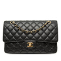 Chanel Medium Classic Caviar Double rabat