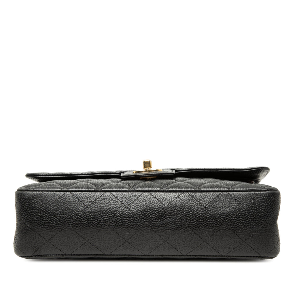 Chanel Medium Classic Caviar Double rabat