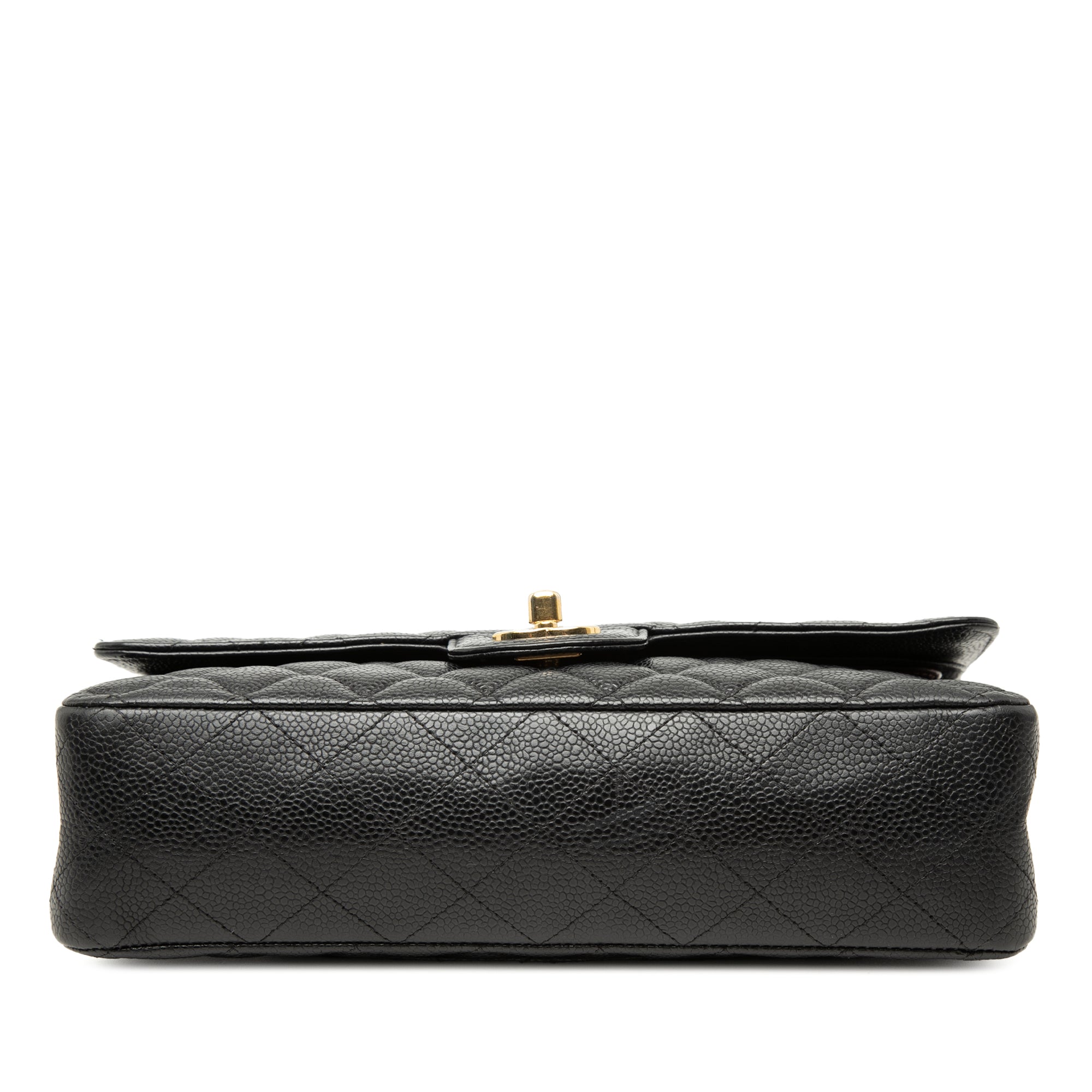 Chanel Medium Classic Caviar Double rabat