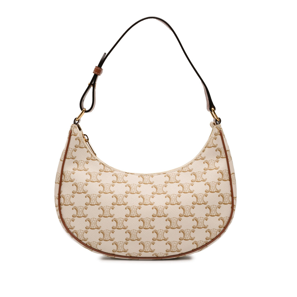 Celine Triomphe Coated Toile Ava Sac bandoulière