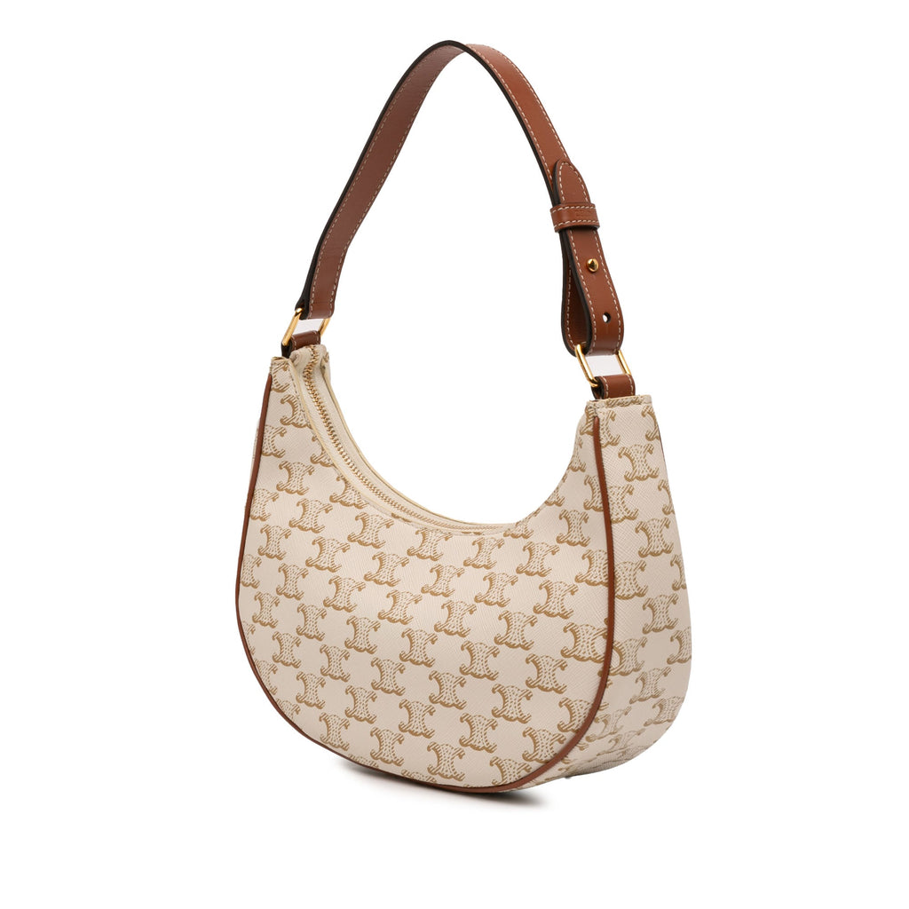 Celine Triomphe Coated Toile Ava Sac bandoulière