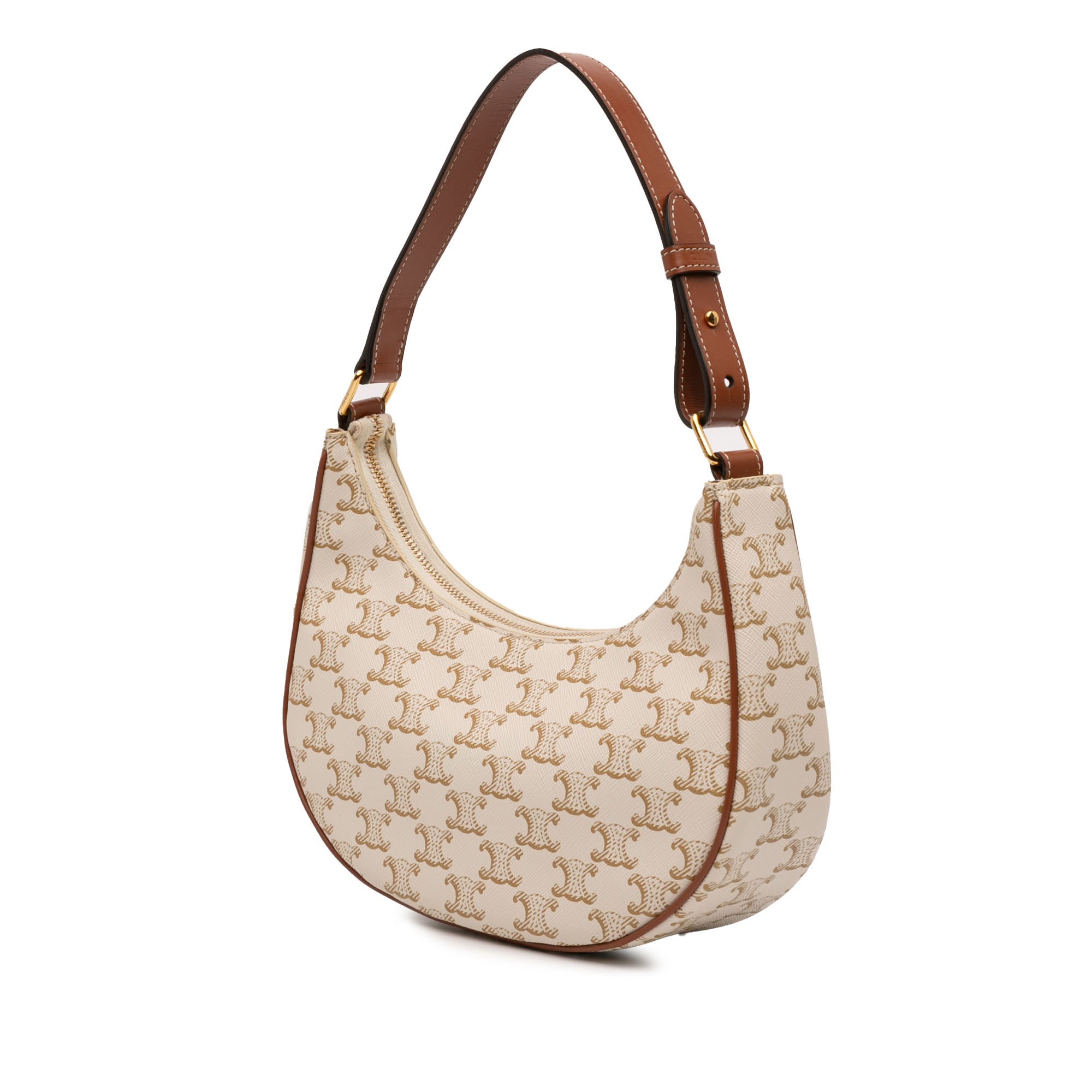 Celine Triomphe Coated Toile Ava Sac bandoulière