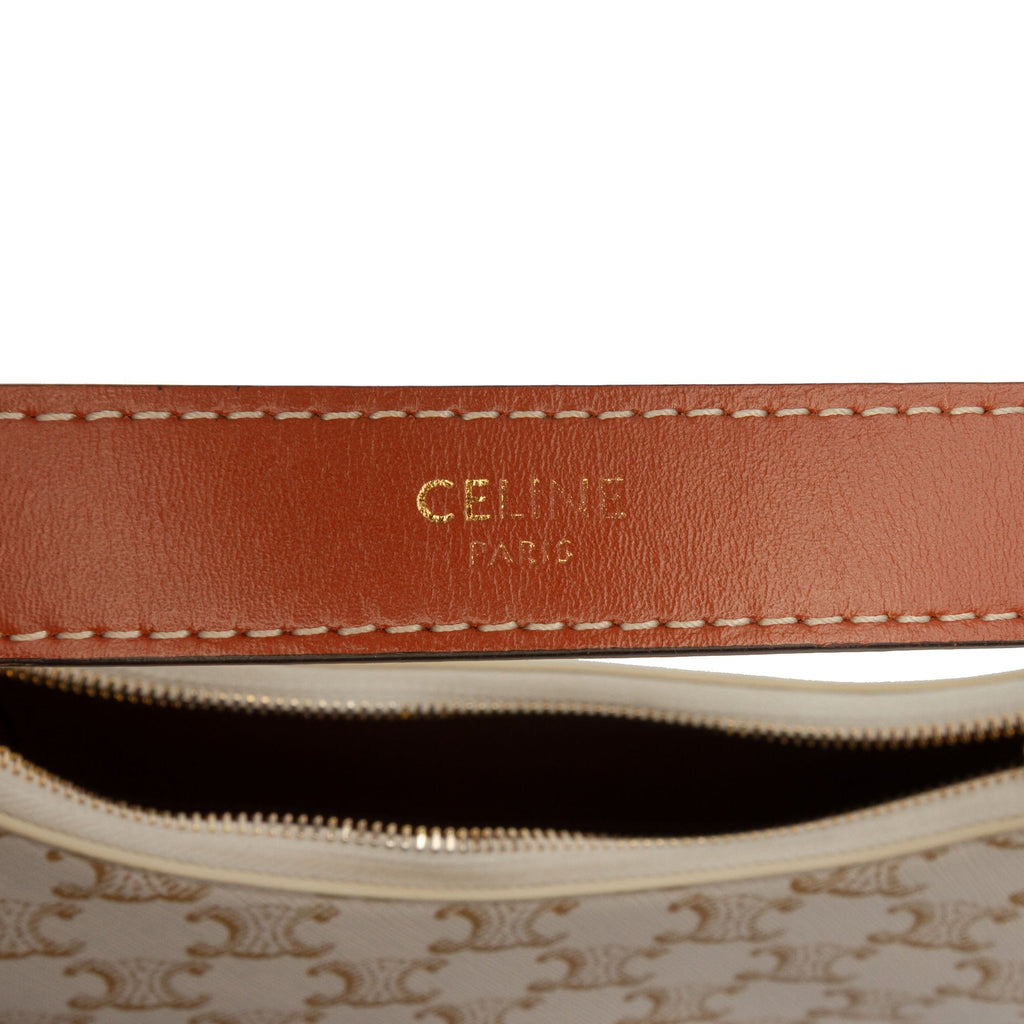 Celine Triomphe Coated Toile Ava Sac bandoulière