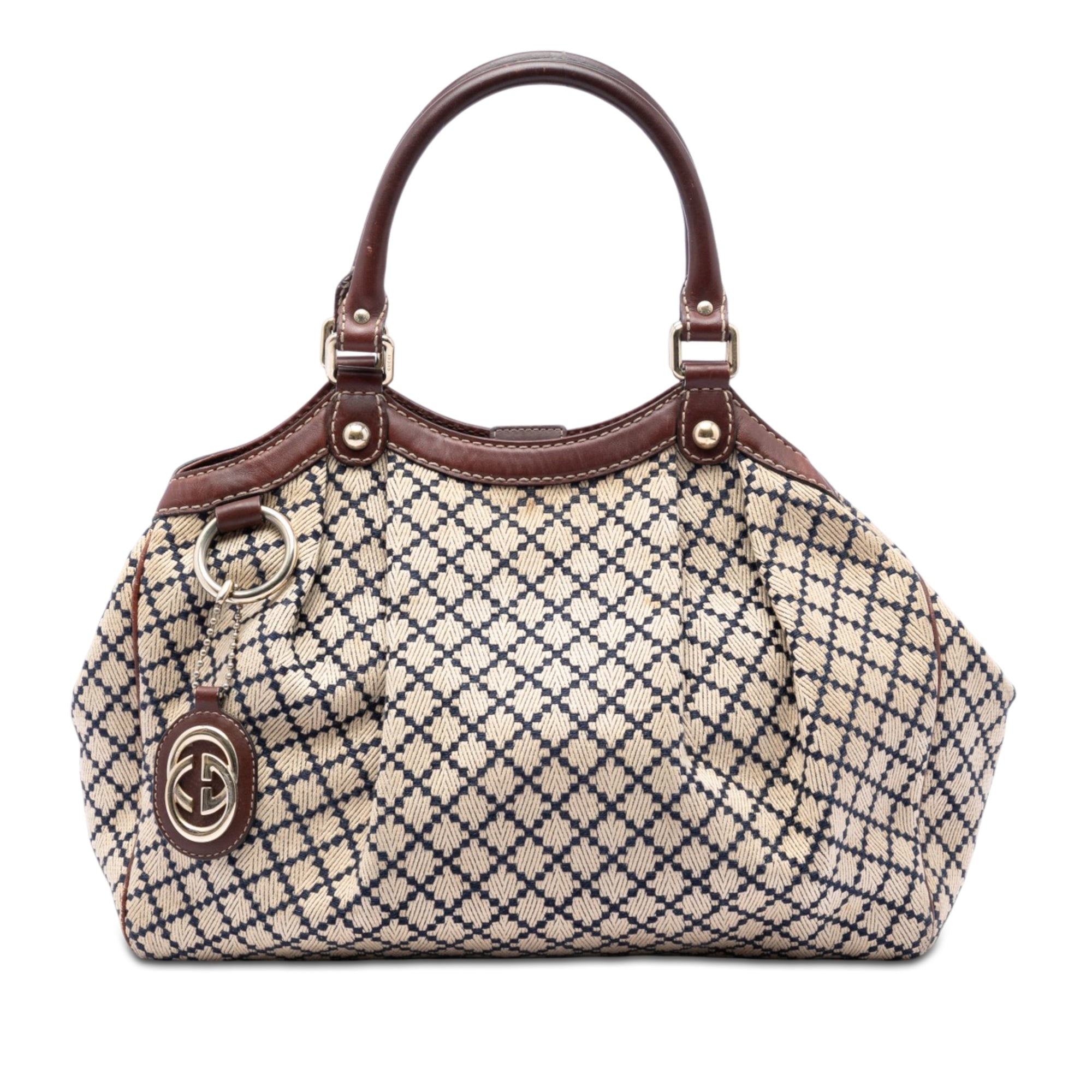 Gucci Medium Diamante Toile Sukey Cabas