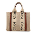 Chloé Small Toile Woody Cabas