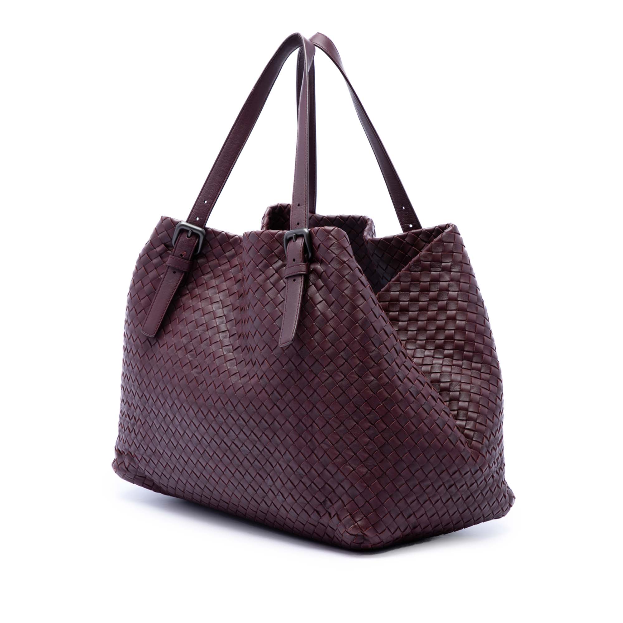 Bottega Veneta Large Nappa Intrecciato Cesta Cabas