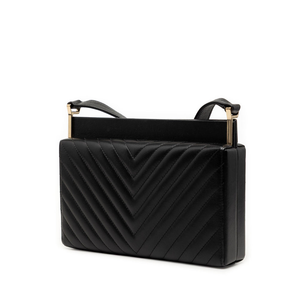 Chanel Chevron Cuir d’agneau Reissue 2.55 Frame Sac porté croisé