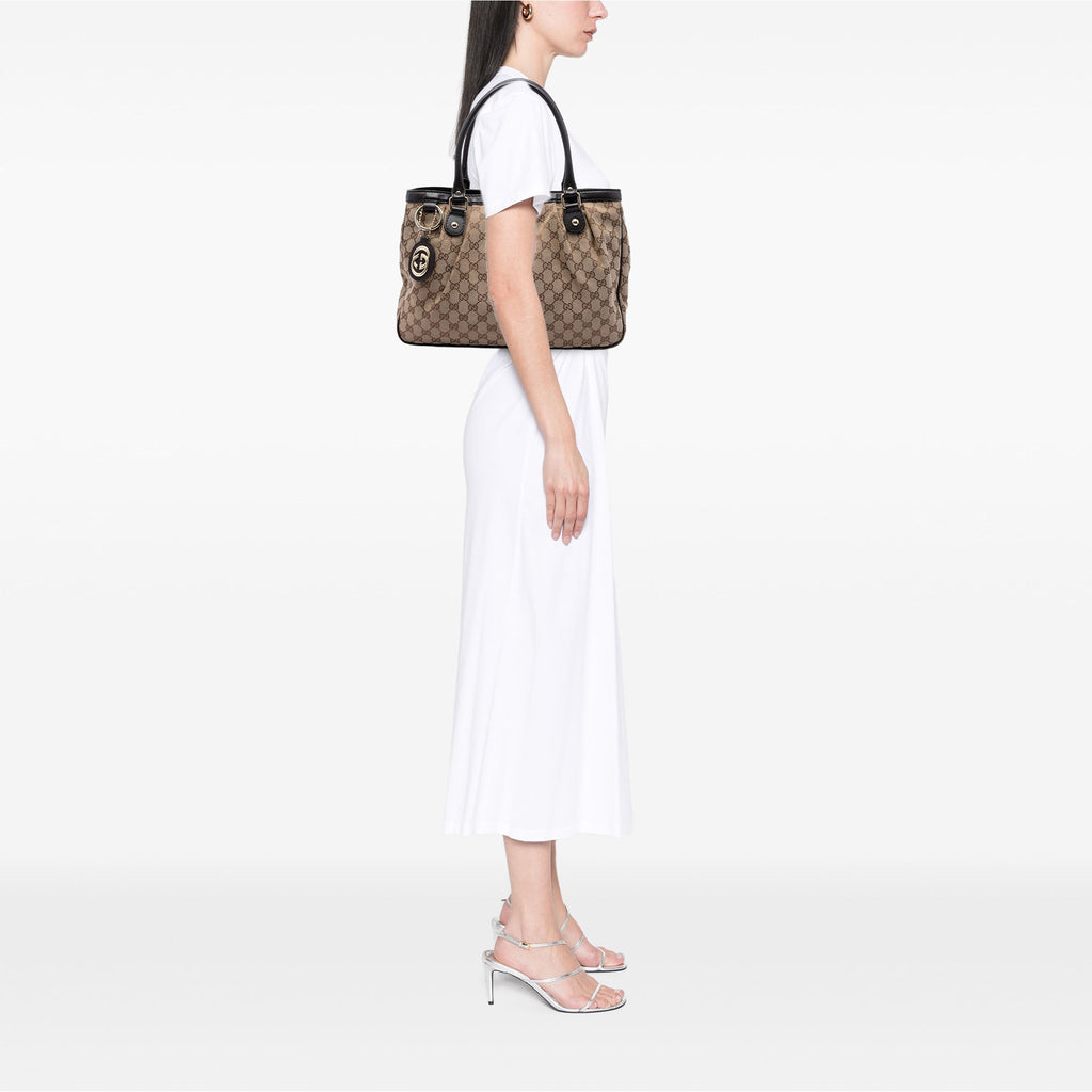 Gucci GG Toile Sukey Cabas