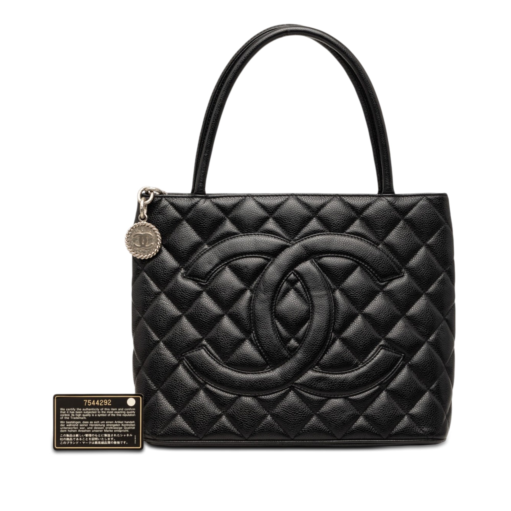 Chanel Caviar Medallion Cabas