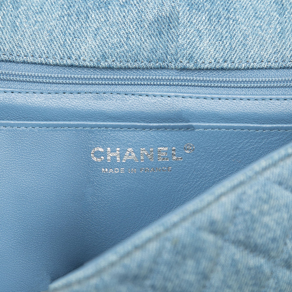 Chanel Mini Rectangular Classic Jean Braided Simple rabat