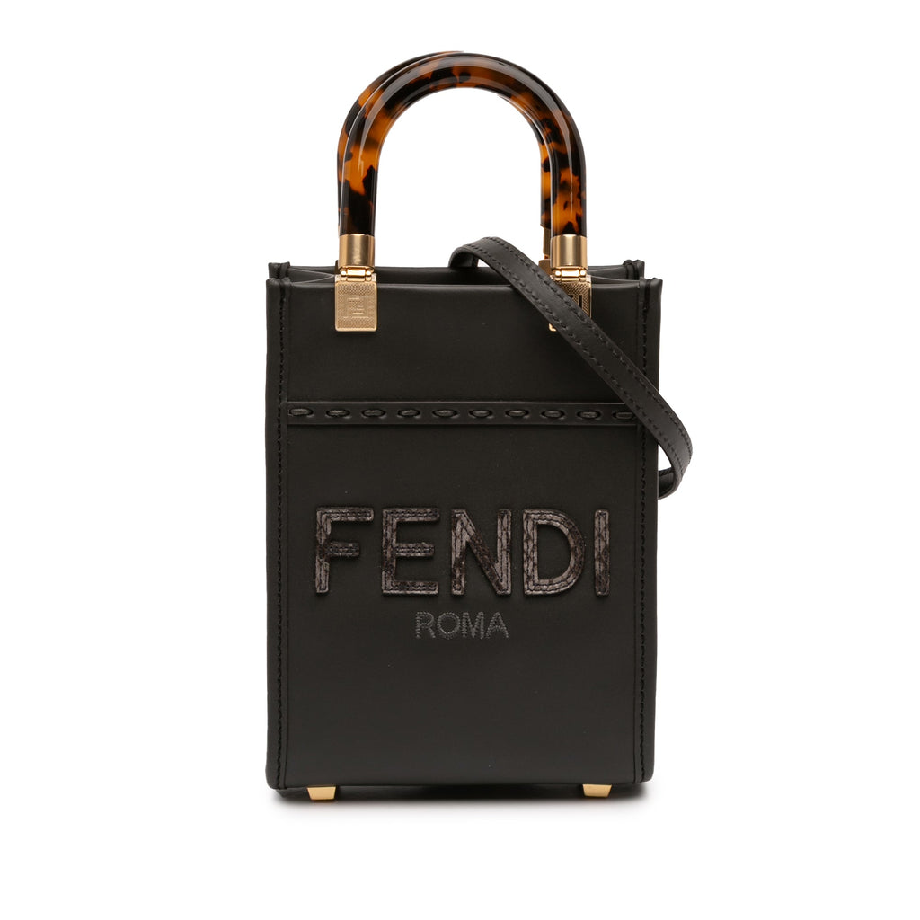 Fendi Mini Sunshine Shopper Cabas