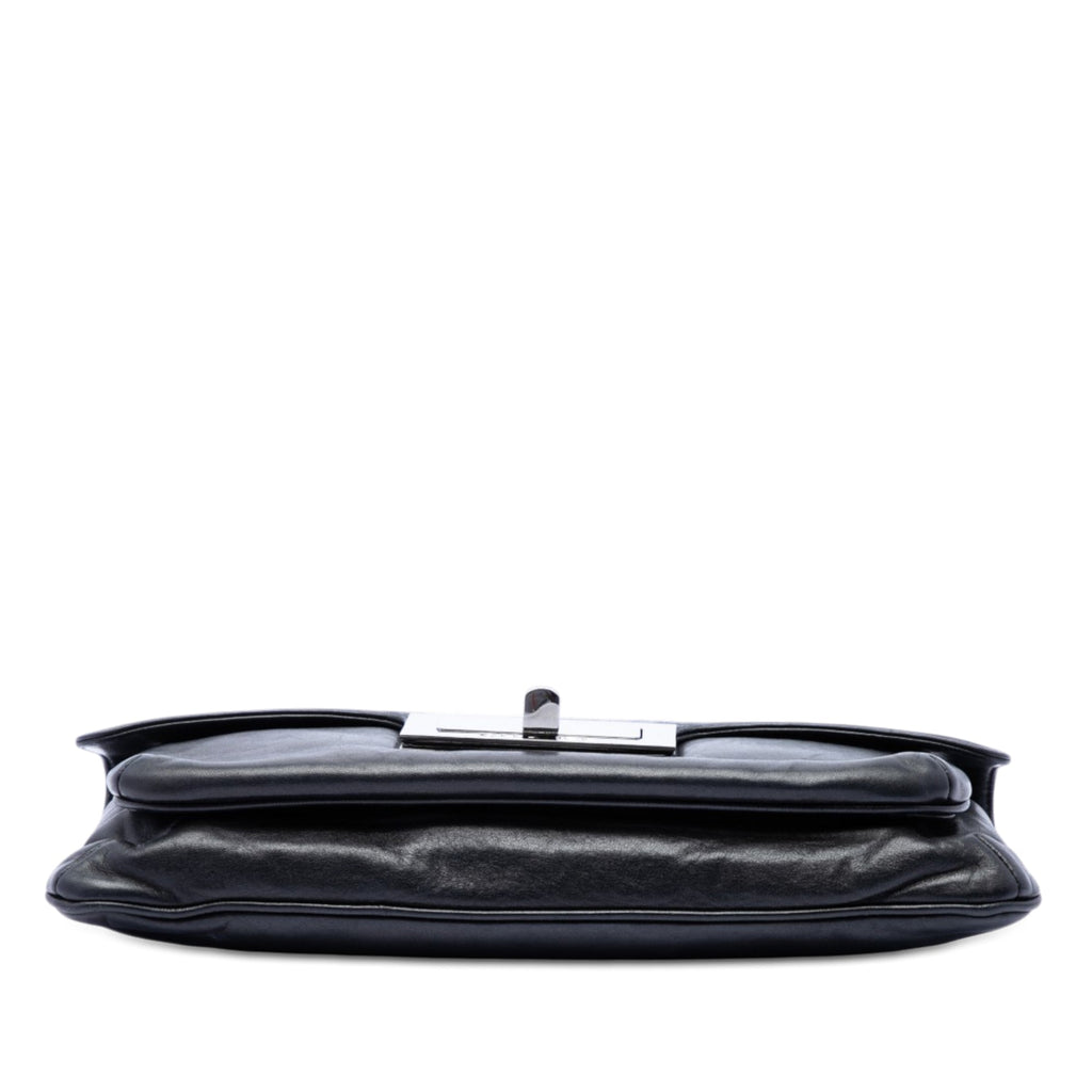 Chanel Cuir d’agneau Giant Mademoiselle Turnlock à rabat
