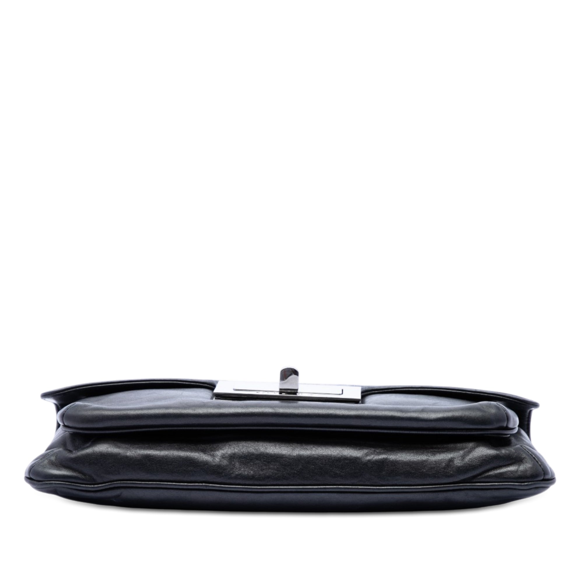 Chanel Cuir d’agneau Giant Mademoiselle Turnlock à rabat