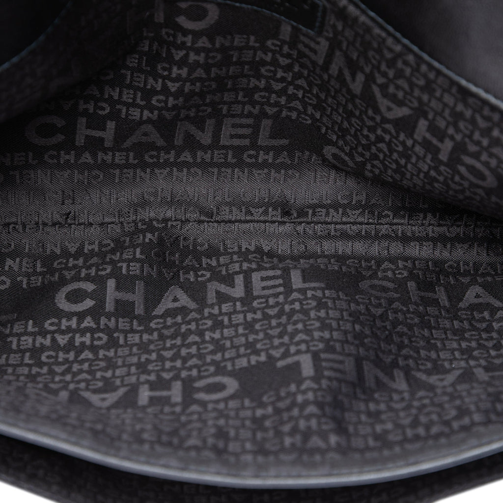 Chanel Cuir d’agneau Giant Mademoiselle Turnlock à rabat