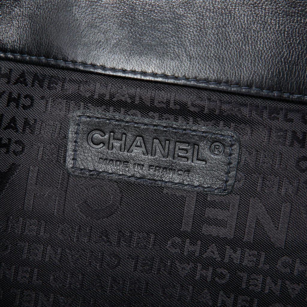 Chanel Cuir d’agneau Giant Mademoiselle Turnlock à rabat