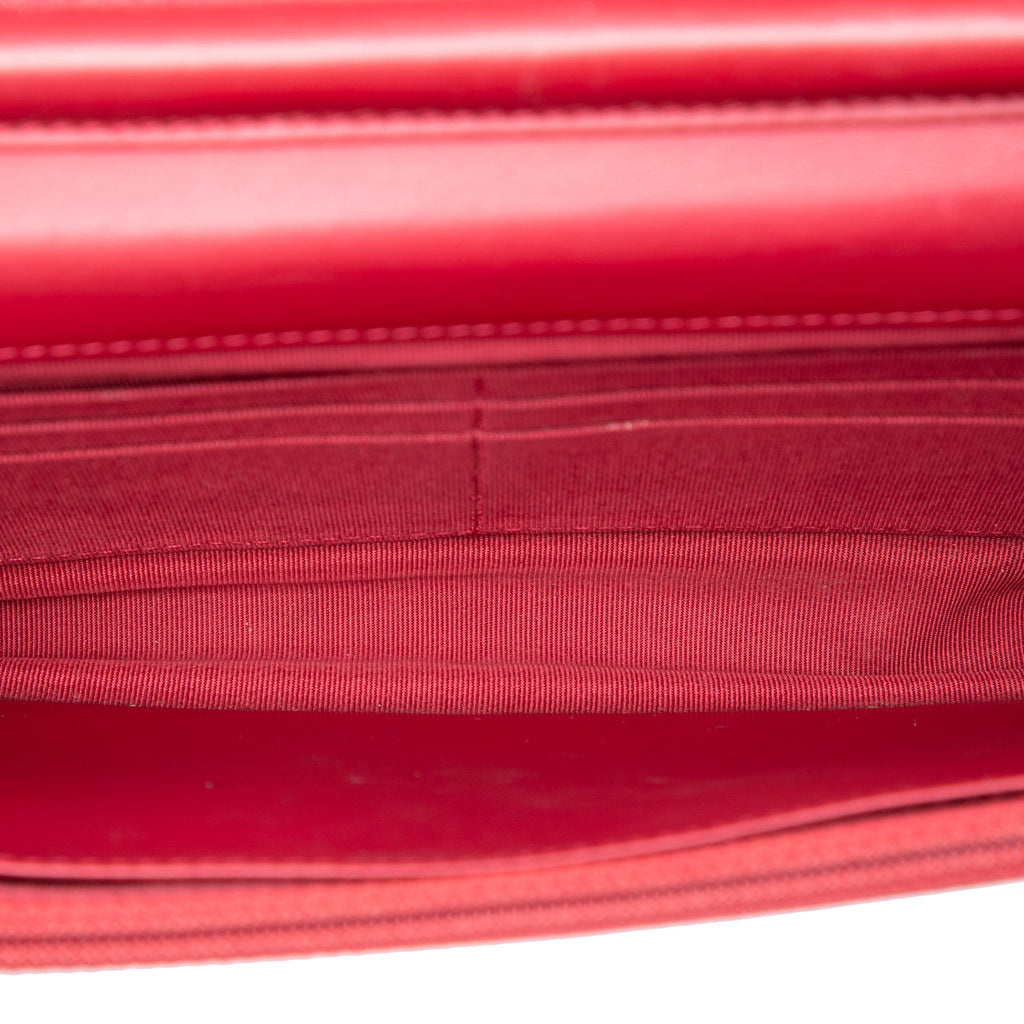 Chanel Paris Dallas CC Matelassé Cuir verni Cuir de chèvre Wallet on Chain
