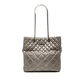 Chanel Matelassé Metallic vieilli Cuir de veau Reissue 2.55 Cabas