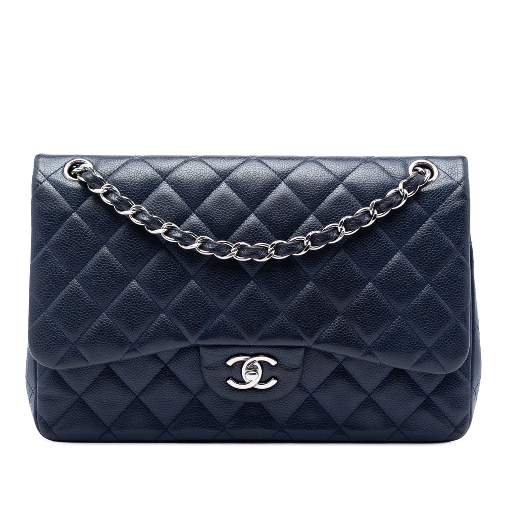 Chanel Jumbo Classic Caviar Double rabat