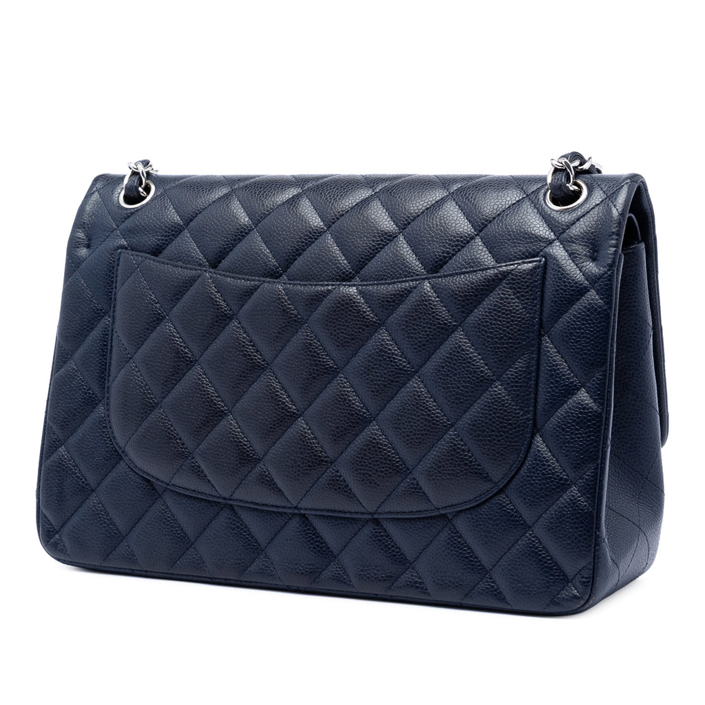 Chanel Jumbo Classic Caviar Double rabat
