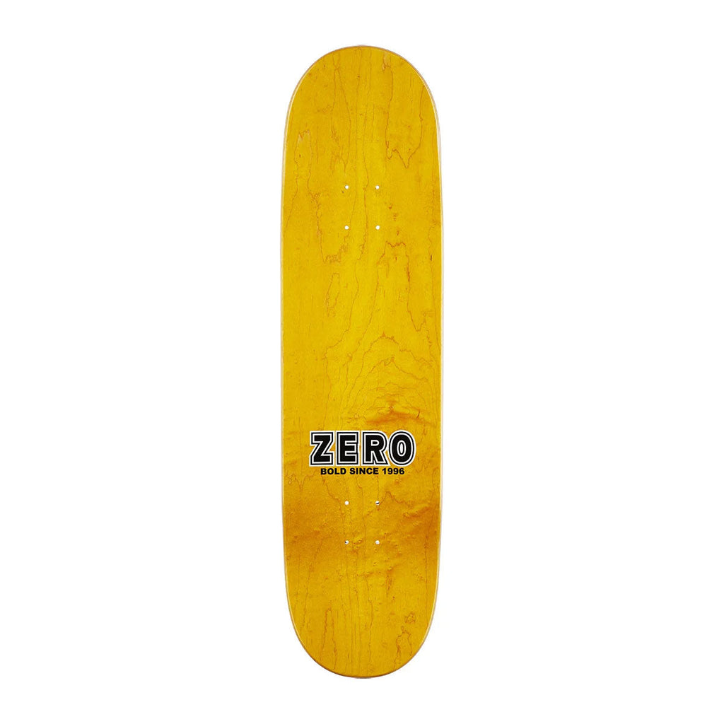 Zero Skateboard Deck Bold Black 8.125" x 31.7"