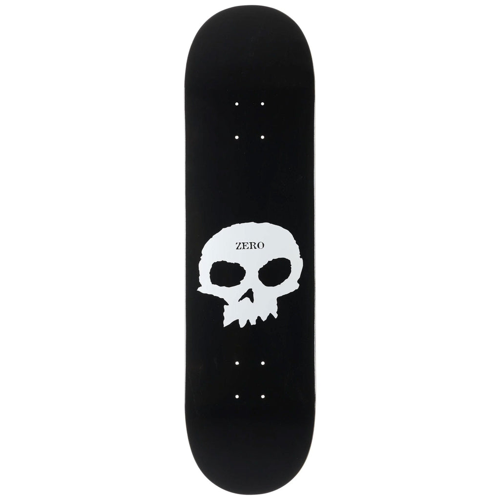 Zero Skateboard Deck Single Skull 8.25" x 31.9"